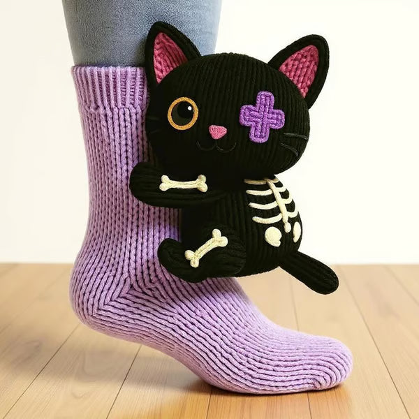 Tierische Kuschelsocken