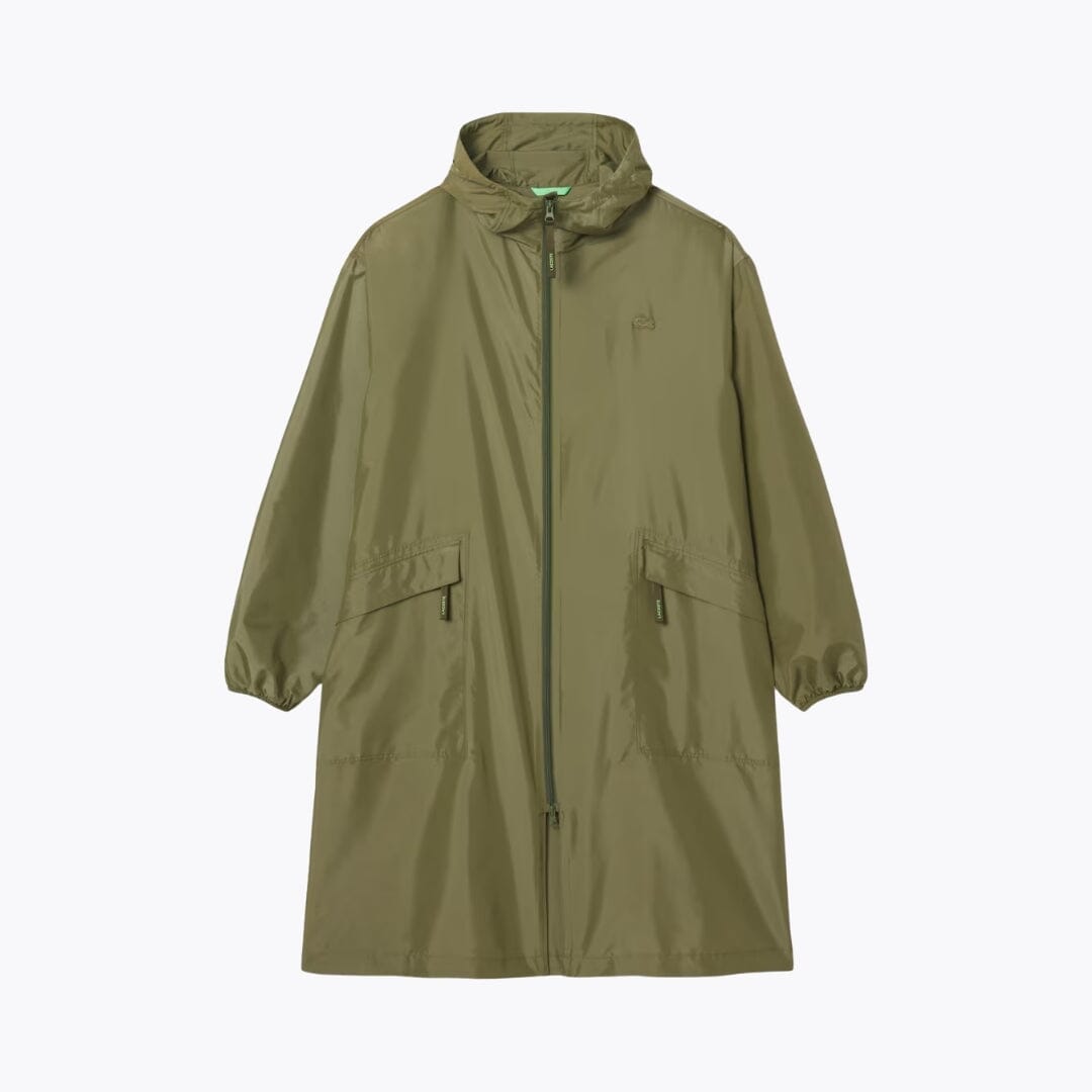 LC Langer, verstaubarer, wasserabweisender Parka