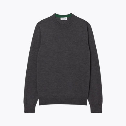 Pull col rond en laine mérinos LC