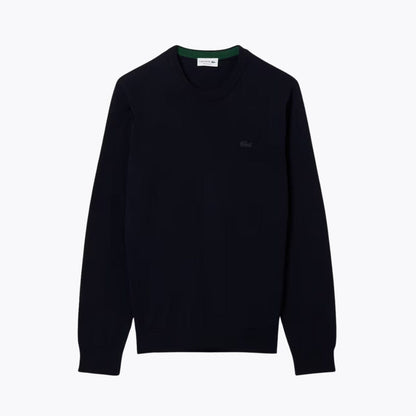 Pull col rond en laine mérinos LC