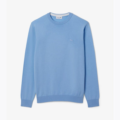 Pull col rond en laine mérinos LC