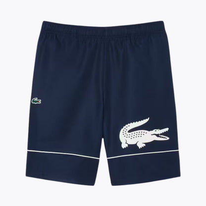 LC Bedruckte Rauten-Taft-Tennisshorts