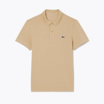 Polo en coton mélangé coupe droite LC