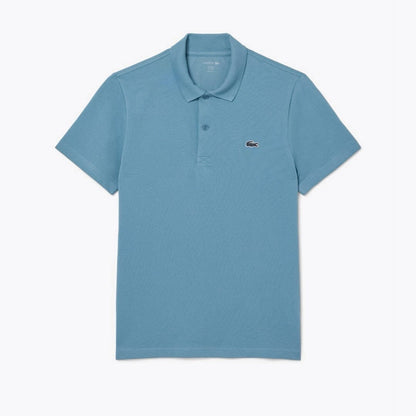 Polo en coton mélangé coupe droite LC