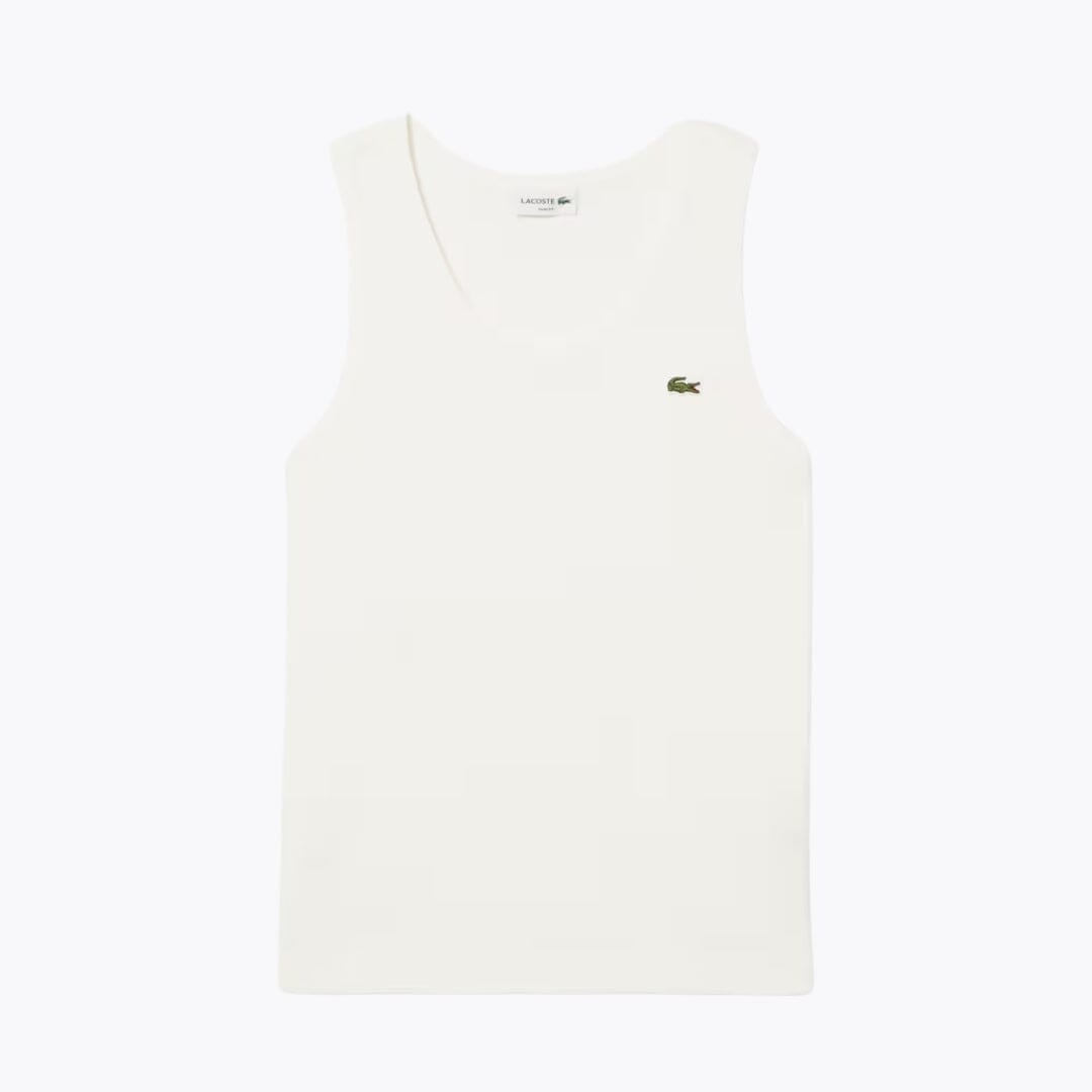LC Slim-Fit Rippstrick-Tanktop aus Baumwolle