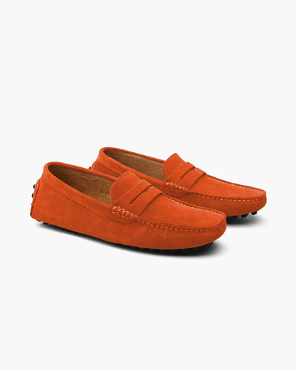 Mocassin de conduite en daim