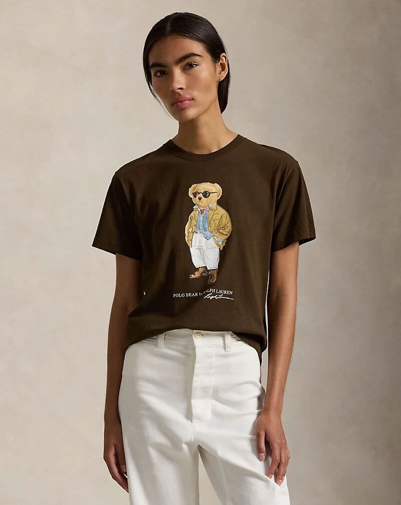 RL Polo Bear Baumwoll-Jersey T-Shirt