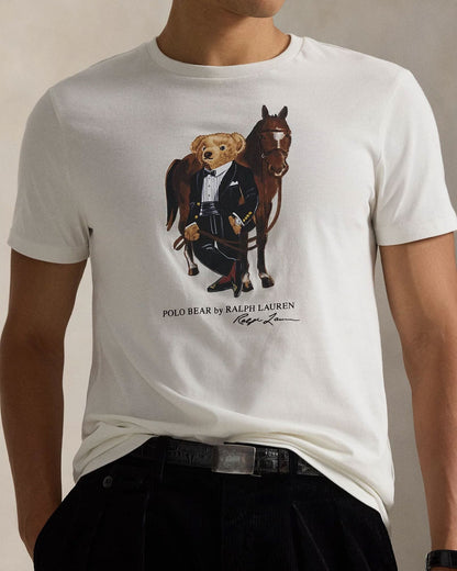 RL Polo Bear Baumwoll-T-Shirt