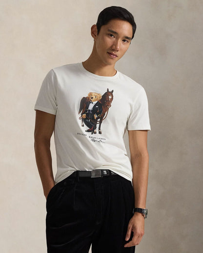 RL Polo Bear Baumwoll-T-Shirt