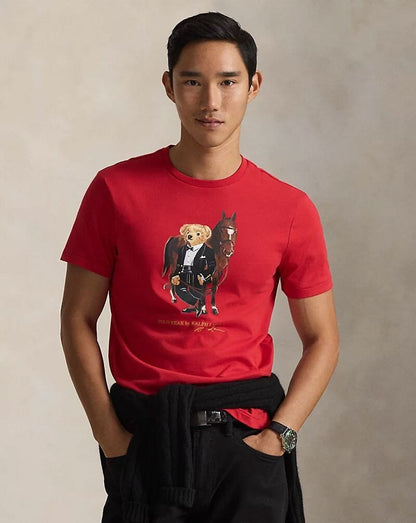 RL Polo Bear Baumwoll-T-Shirt