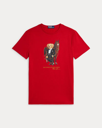 RL Polo Bear Baumwoll-T-Shirt