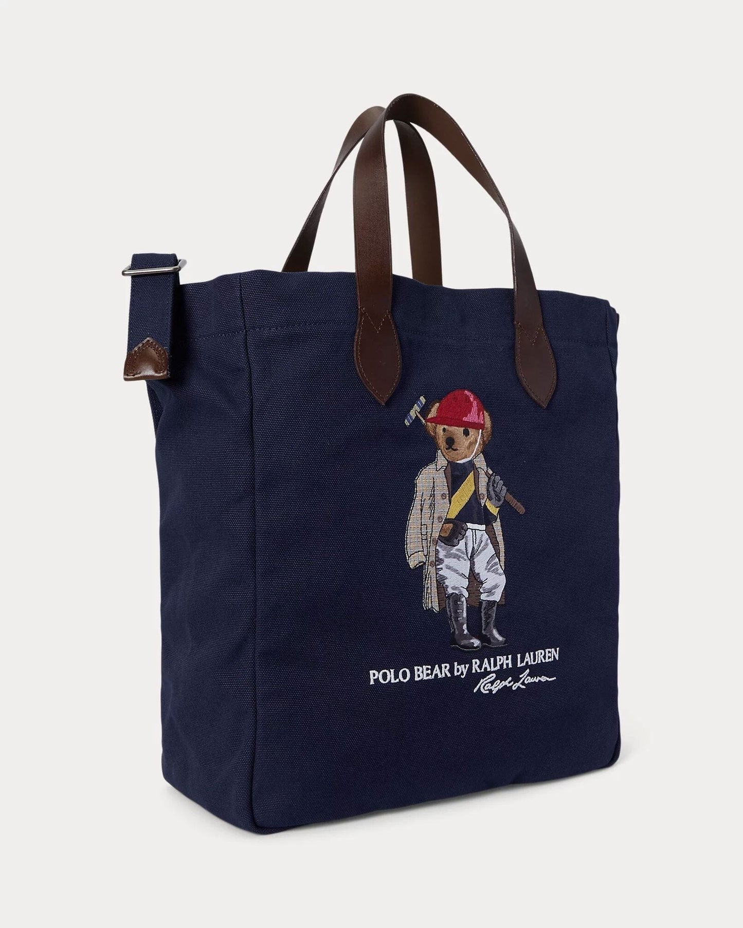 RL Polo Bear Canvas Shopper Bag