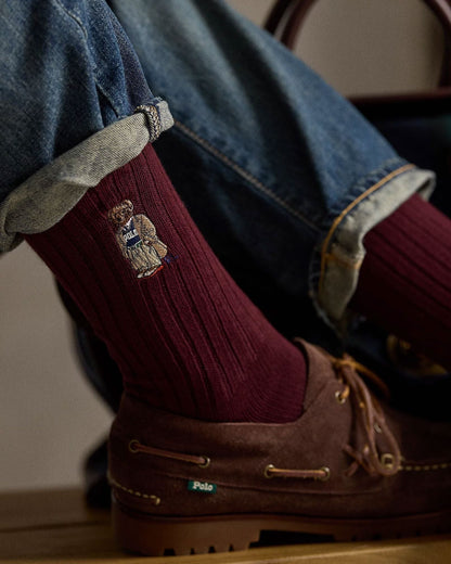 RL Polo Bear Crew Socken 3er-Geschenkset