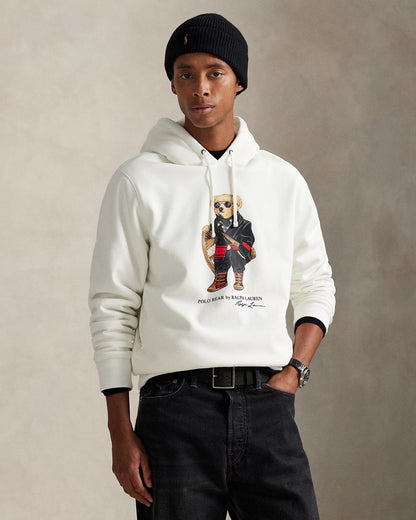Sweat à capuche en molleton Polo Bear RL