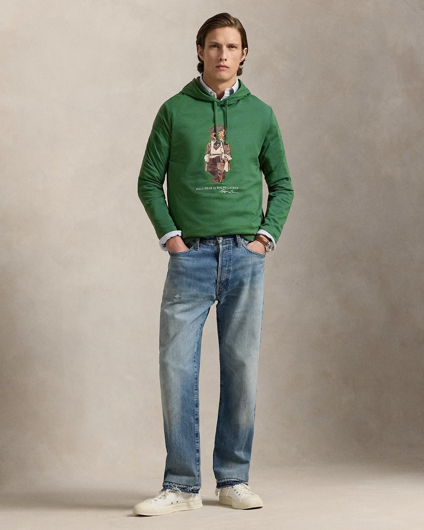 RL Polo Bear Jersey Kapuzenpullover T-Shirt