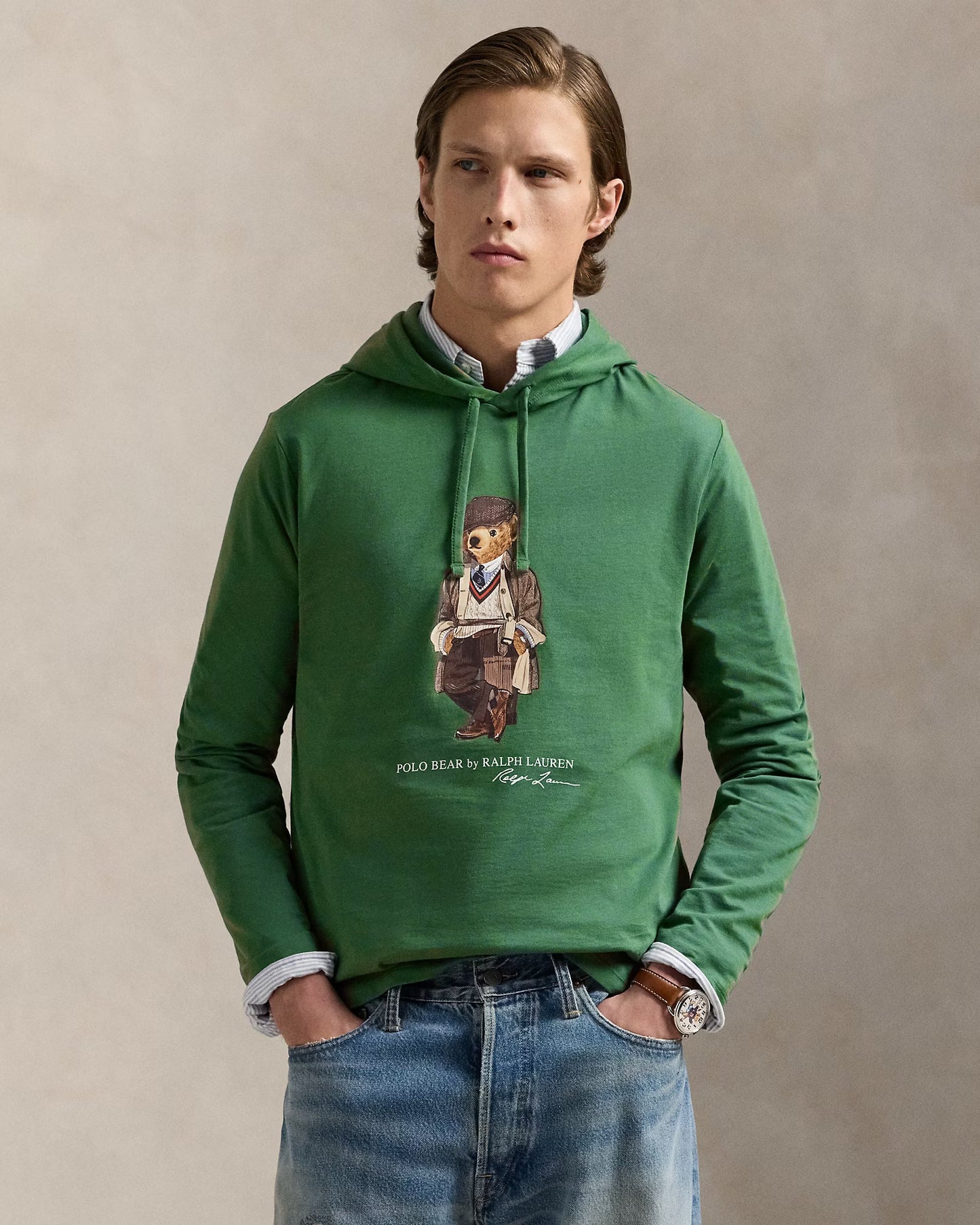 RL Polo Bear Jersey Kapuzenpullover T-Shirt