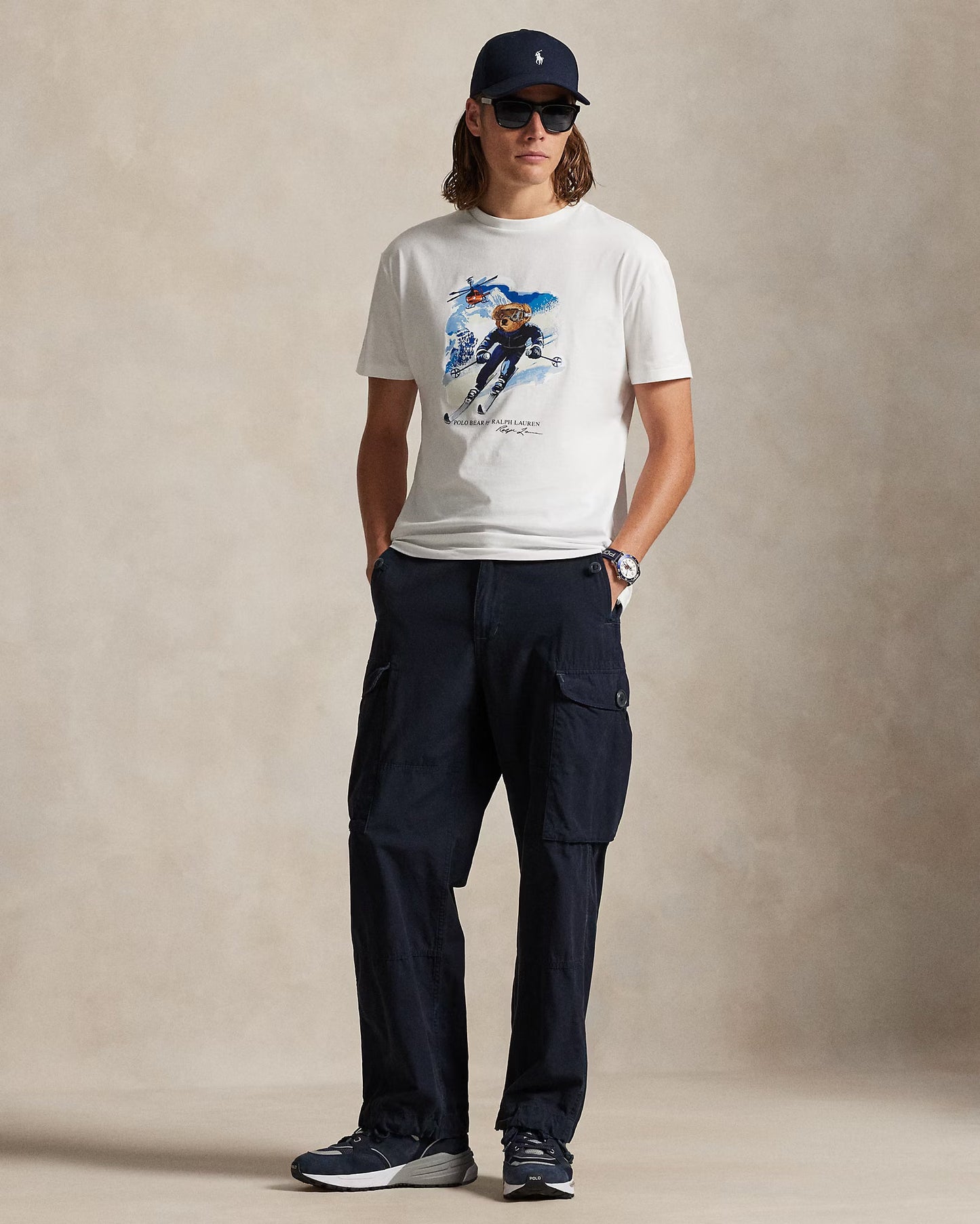 RL Polo Bear Jersey T-Shirt Klassische Passform