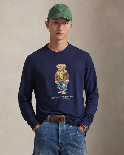 T-shirt en jersey Polo Bear coupe classique RL