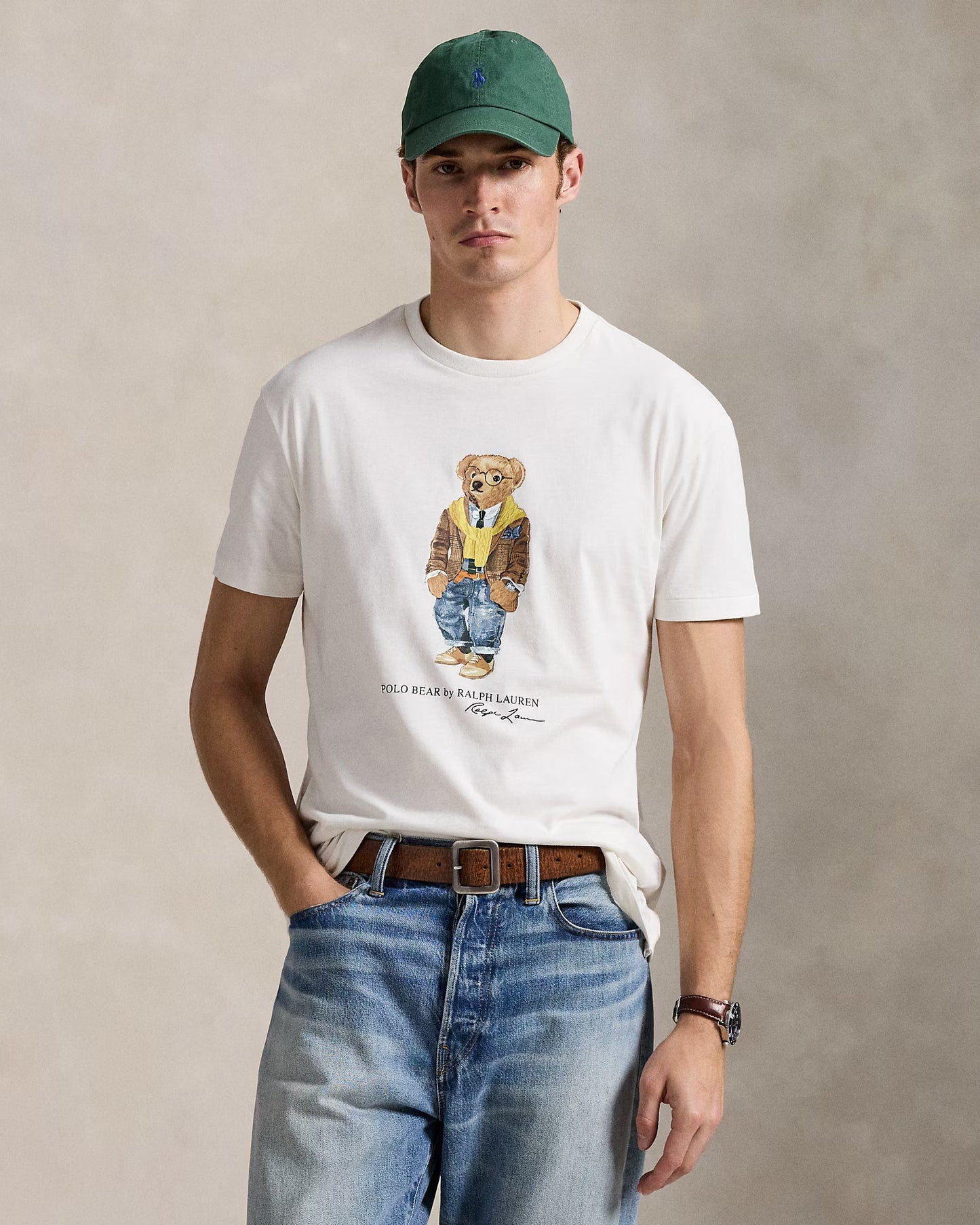 RL Polo Bear Jersey T-Shirt Klassische Passform