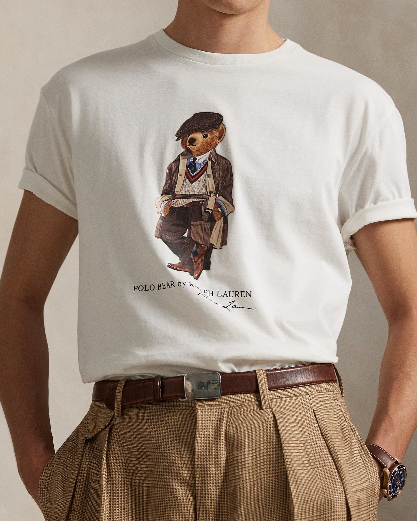 RL Polo Bear Jersey T-Shirt Klassische Passform