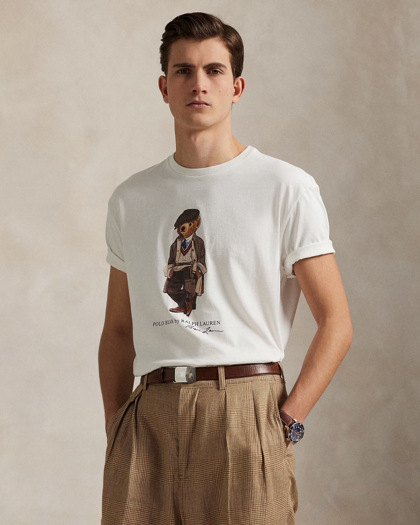 RL Polo Bear Jersey T-Shirt Klassische Passform