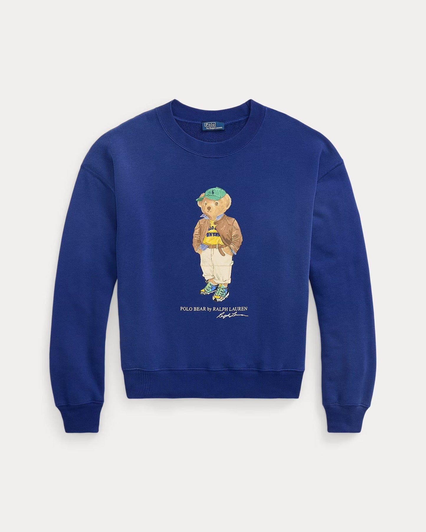 RL Polo Bear Leichter Fleece-Rundhalspullover