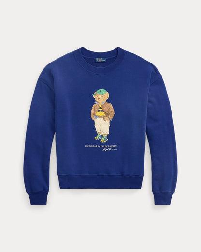 RL Polo Bear Leichter Fleece-Rundhalspullover