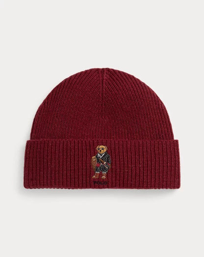 RL Polo Bear Rippstrickmütze