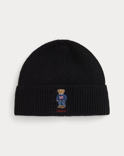 Bonnet en maille côtelée RL Polo Bear