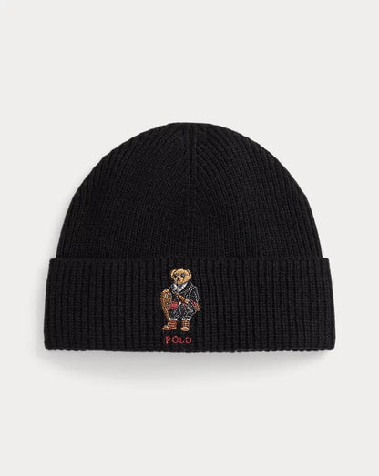 RL Polo Bear Rippstrickmütze