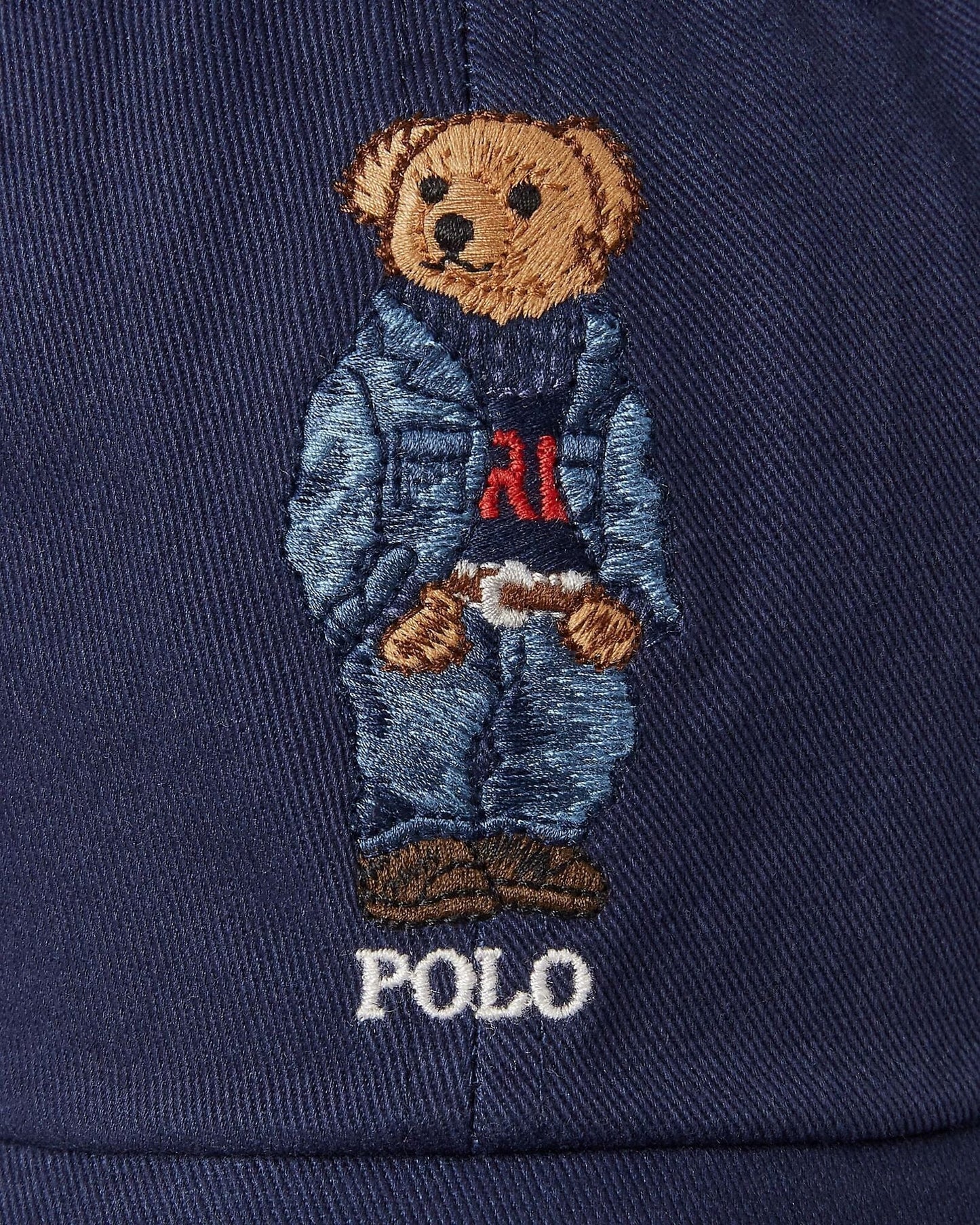 Casquette de baseball en sergé Polo Bear RL