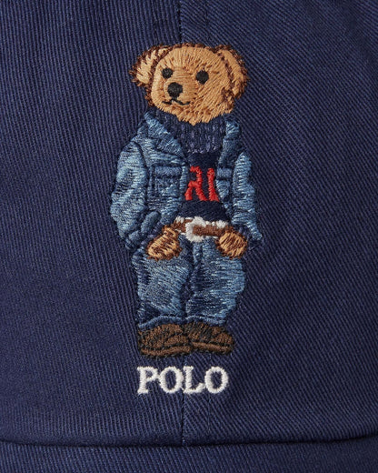 Casquette de baseball en sergé Polo Bear RL