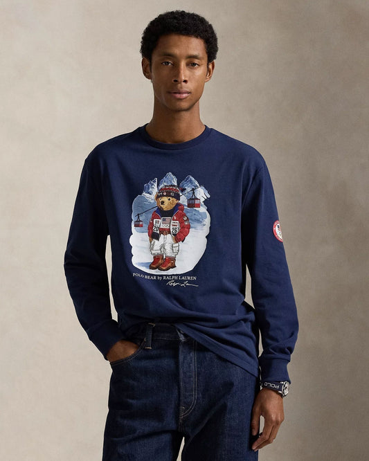 RL Team USA Polo Bear T-Shirt