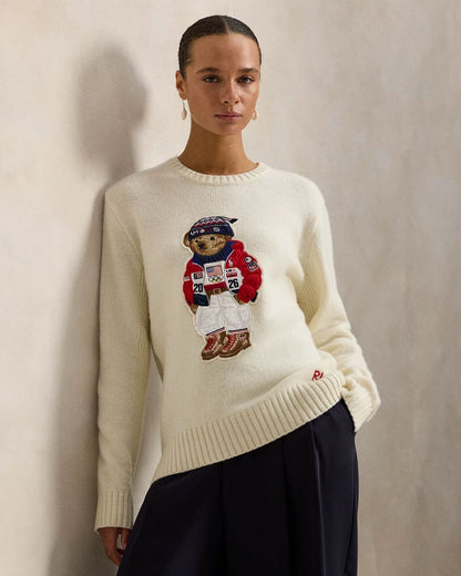 RL Team USA Polo-Bear-Pullover