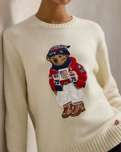 RL Team USA Polo-Bear-Pullover