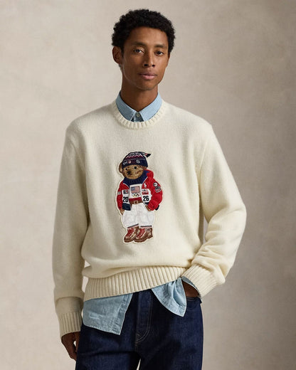 RL Team USA Polo-Bear-Pullover