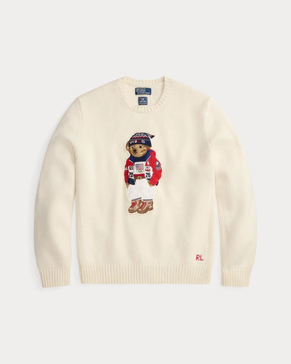 RL Team USA Polo-Bear-Pullover