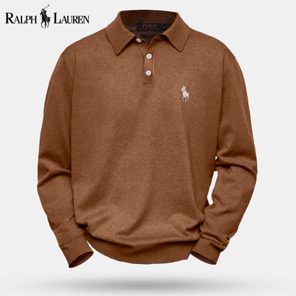 RL Zopfmuster-Strickpullover aus Wolle