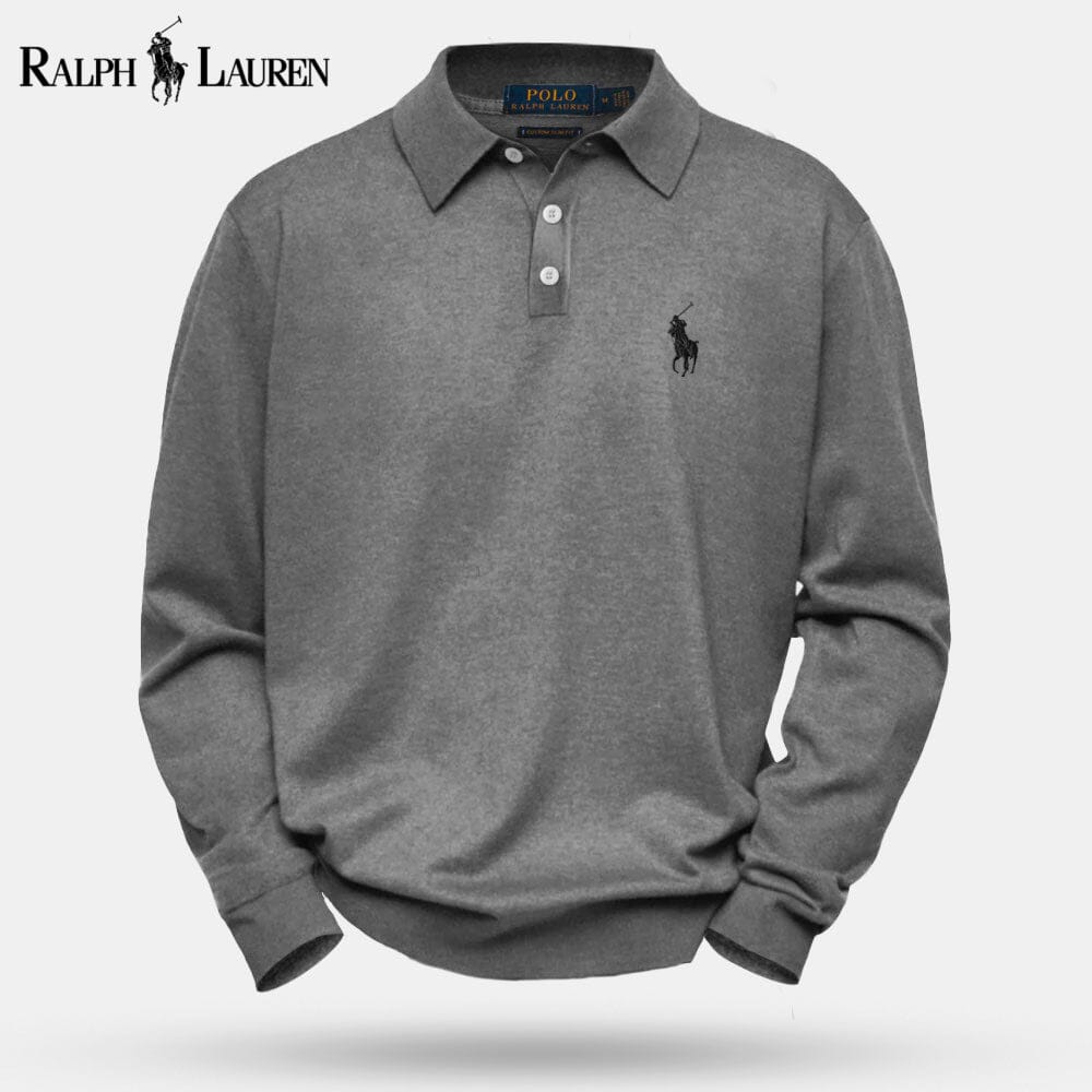RL Zopfmuster-Strickpullover aus Wolle