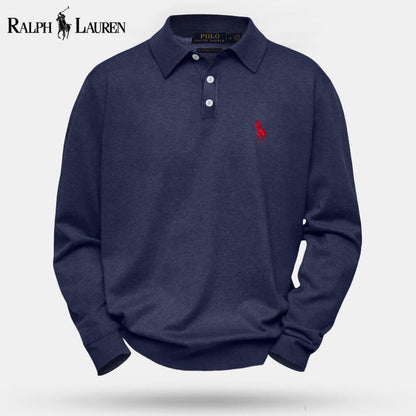 RL Zopfmuster-Strickpullover aus Wolle