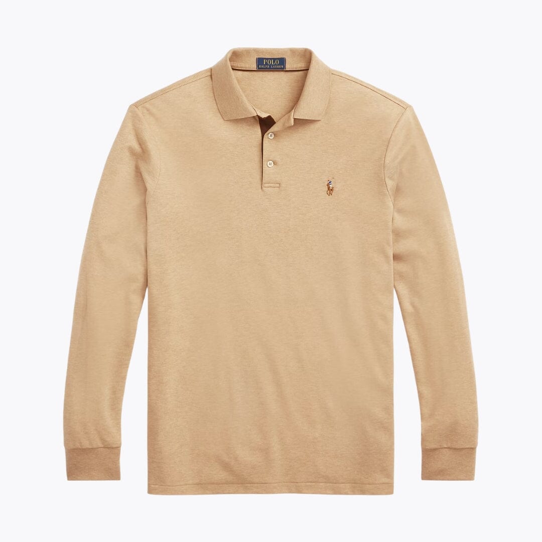 Polo en coton doux coupe classique Ralph Lauren