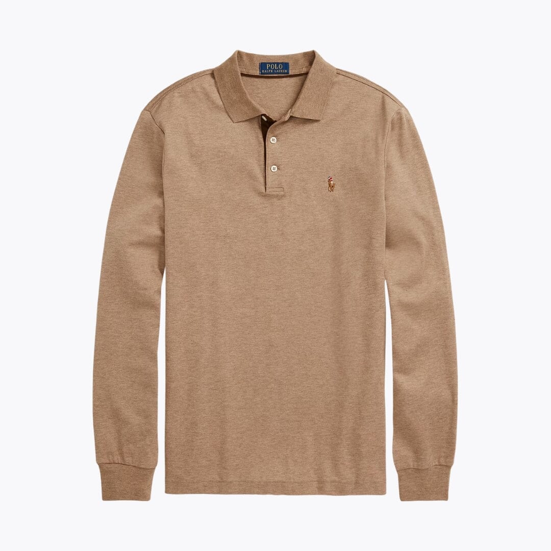 Polo en coton doux coupe classique Ralph Lauren