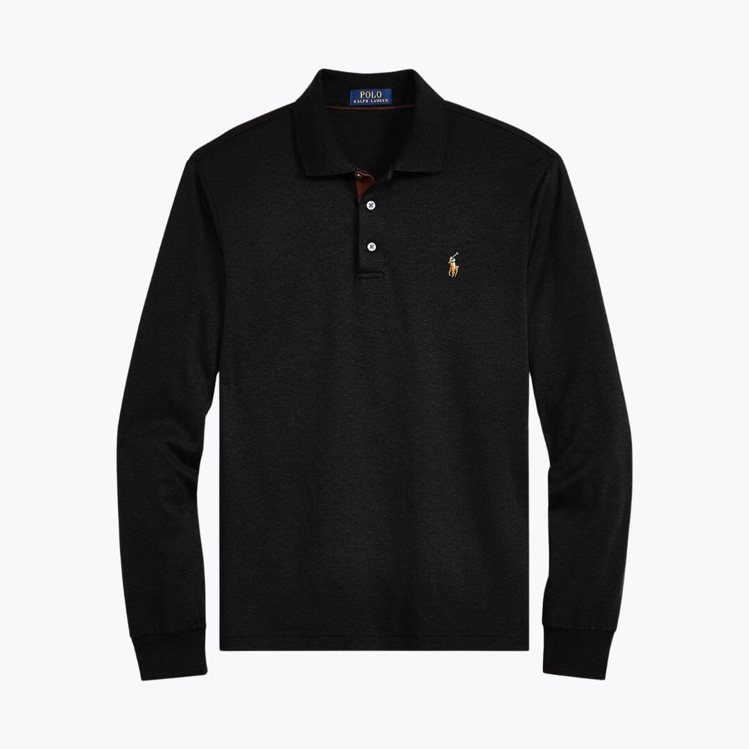 Polo en coton doux coupe classique Ralph Lauren