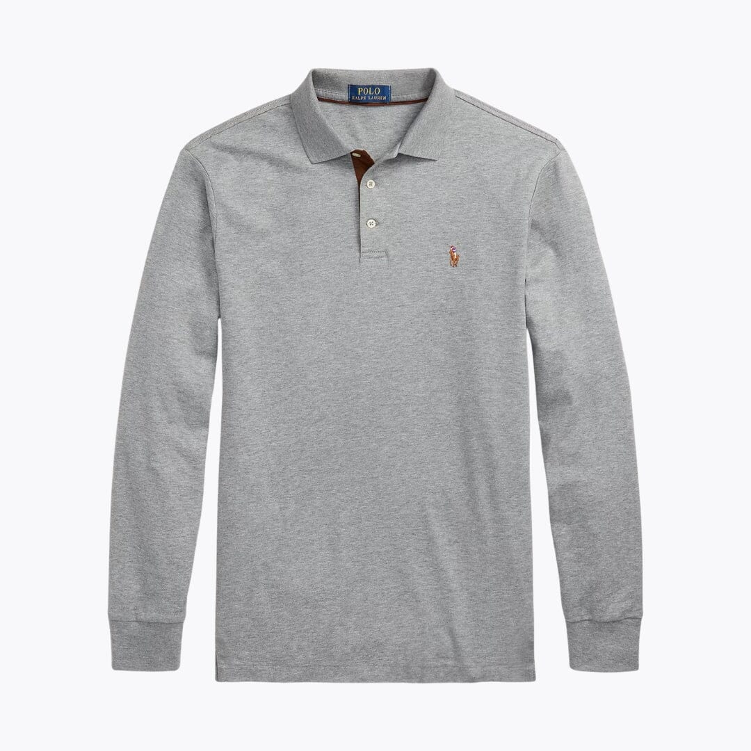 Polo en coton doux coupe classique Ralph Lauren