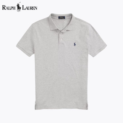 Polo en maille stretch coupe ajustée Custom Fit RL