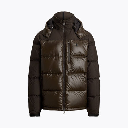RL Gorham zweifarbige Daunenjacke
