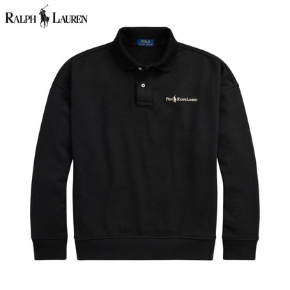 RL Logo Sweatshirt mit Kragen