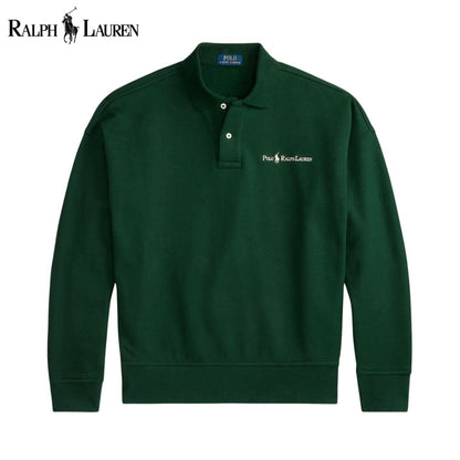 RL Logo Sweatshirt mit Kragen
