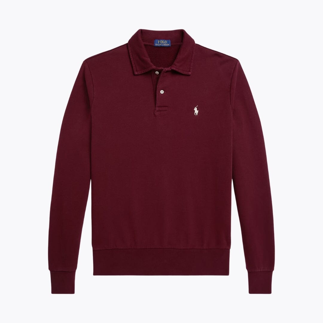 RL Loopback-Fleece-Sweatshirt mit Kragen