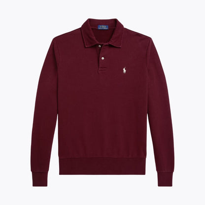 RL Loopback-Fleece-Sweatshirt mit Kragen